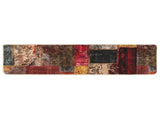 Rug Runner MARSA Multicolour 80 x 350 cm Polyester and PVC 42023245