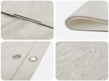 Tarpaulin with Eyelets White 6 x 12 m 90 gsm PE 42039395