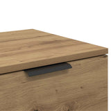 Bed Cabinet 2 pcs Artisan Oak 40 x 39 x 40cm Engineered Wood 880517