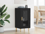 Sideboard Black Oak 34.5 x 32.5 x 90 cm Engineered Wood 880972