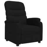 Recliner Chair Black Fabric 342702