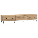 TV Cabinet Artisan Oak 147 x 34.5 x 30 cm Engineered Wood 895634