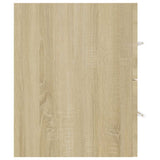 2 Piece Bathroom Furniture Set Sonoma Oak Engineered Wood 804848