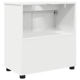 Bathroom Cabinet White 61 x 35 x 64 cm Engineered wood & Metal 883284