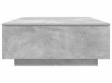 Coffee Table Concrete Grey 95 x 55 x 31 cm Engineered Wood 8000183