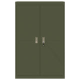 Storage Cabinet Olive Green 90 x 40 x 140 cm Steel 3406164