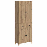 Cabinet Set 2 pcs 66 x 34.5 x 90 cm Engineered Wood 3416492