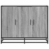 Sideboard Grey Sonoma 94x35x76 cm Engineered Wood 849007