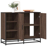 Sideboard Brown Oak 92x35x76 cm Engineered Wood 849023