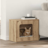 Cat House Artisian Oak 51 x 30 x 42.5 cm Engineered Wood 8000652