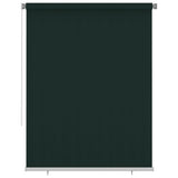 Outdoor Roller Blind 180x230 cm Dark Green HDPE 312828