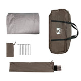 Car Tent 2-Person Brown Waterproof 4009531