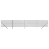 Chain Link Fence Anthracite 1.6x10 m 153956