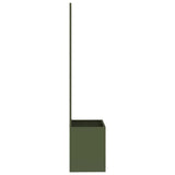 Garden Privacy Screen Olive green 50 x 150 cm Cold-rolled steel 876465
