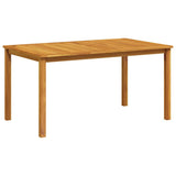 Garden Table 150x90x74 cm Solid Acacia Wood 44105