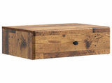 Wall-Mounted Bedside Cabinet 2 pcs Old Wood 49 x 34.5 x 20 cm 899142