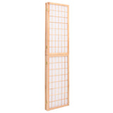 Folding 3-Panel Room Divider Japanese Style 120x170 cm 352083