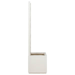 Garden Planter White 36 x 36 x 140 cm Polypropylene 42006499