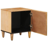 Bedside Table Brown 40 x 33.5 x 46 cm Solid Mango Wood 4018912