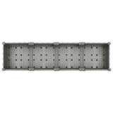 Raised Bed 160x40x23 cm Polypropylene 153292