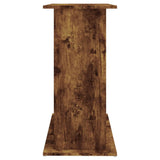Aquarium Stand Smoked Oak 81x36x73 cm Engineered Wood 833604