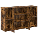Sideboard Smoked Oak 120x30x75 cm Engineered Wood 813065