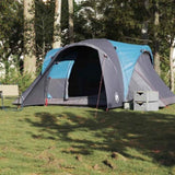 Family Tent Dome 6-Person Blue Waterproof 4009462