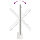 LED Vanity Mirror White 44 x 10 x 53 cm Glass and Steel 42020525