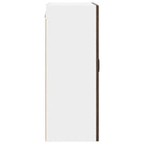 Wall Glass Cabinet PORTO Brown Oak 60 x 31 x 80 cm 885442
