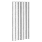 Insect Curtain Chenille Grey and White 118 x 220 cm 100% PP 42034460