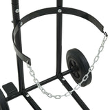 Hand Trolley Black and Red 49 x 49 x 101 cm Steel 4019017
