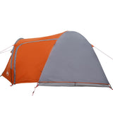 Dome Tent Dome with Roof Grey and Orange 384 x 254 x 170 cm 42001013