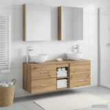 Bathroom Furniture Set 5 pcs Artisan Oak 3406734