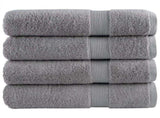 Premium Shower Towels "SOLUND" 4 pcs Grey 70x140 cm 600 gsm 137309