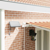 Retractable Awning Manual Yellow and Orange 600 x 300 cm 3331598