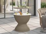 3-in-1 Ice Cooler Table Light Brown Polypropylene 364158