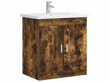 Bathroom Furniture Set Smoked Oak 61 x 40 x 84.5 cm 3404354