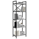 Bookshelf Grey Sonoma 56 x 34 x 171 cm Engineered Wood 883865