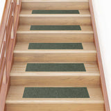 Stair Mats Self-adhesive 30 pcs 76x20 cm Green Rectangular 3365732