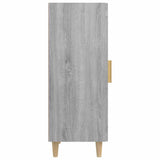 Sideboard Grey Sonoma 34.5x34x90 cm Engineered Wood 817427