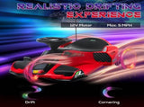 12V Kids Electric Go Kart with Music, LED Lights, Slow Start, Red T3398P348406