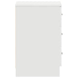 800451 Bedside Cabinets 2 pcs White 38x35x56 cm Engineered Wood