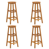 Garden Bar Set Natural Wood Solid Acacia Wood Large Durable 3116007