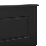 Headboard Black Oak Engineered wood 888342