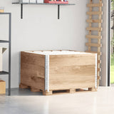 Pallet Collars 3 pcs 100x100 cm Solid Wood Pine 3295374