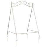 Swing Frame Antique White 113 x 121.5 x 168 cm Steel 42038701