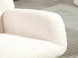 Teddy Fleece Rocking Chair - Cream White T3398P344475