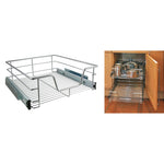 ZNTS HI Telescopic Drawer Basket 50 cm 423937