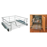ZNTS HI Telescopic Drawer Basket 50 cm 423937