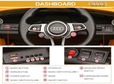 Kids Licensed Audi TT RS Ride-On Car 12V Battery w/ Remote Suspension Headlights and MP3 Player T3398P348163